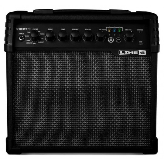 Amplificador Line 6 Spider V 20 MkII