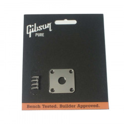 Placa metálica para jack de entrada Gibson PRJP-040