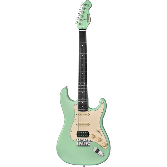 Guitarra eléctrica Msc10 Pro Surf Green Mooer