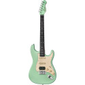 Guitarra eléctrica Msc10 Pro Surf Green Mooer