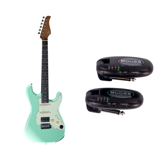 Guitarra Gtrs S800 Green Kit Inala Mooer