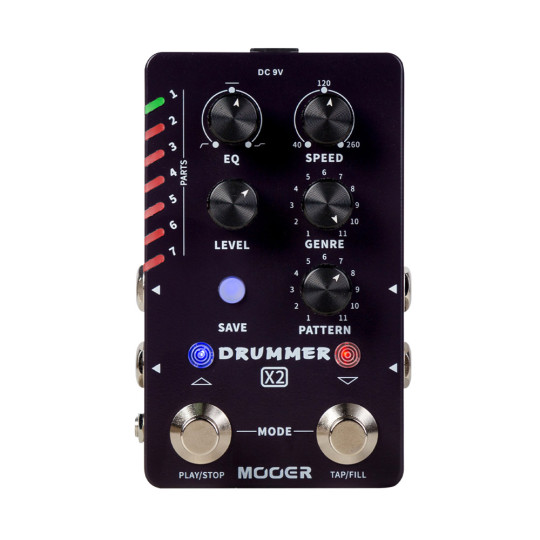 Mooer Drummer X2 Drum Machine Mooer