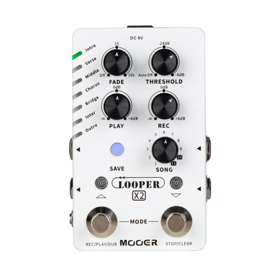 Mooer Looper X2 Looper Y Drum  Mooer