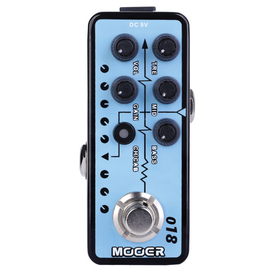 Pedal 018 Custom 100 Micro Pre Mooer