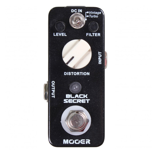 Pedal Black Secret Distortion Mooer