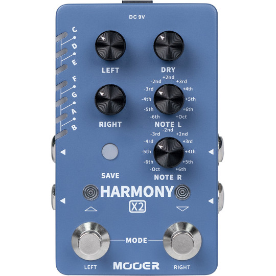 Pedal M729 Harmony X2 Mooer