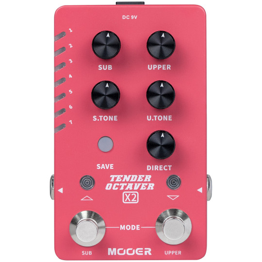 Pedal M730 Tender Octaver X2 Mooer