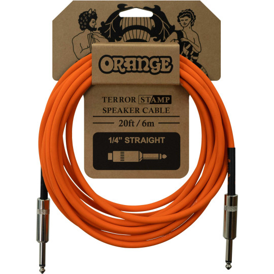 Cable Terror Stamp 20Ft Jack-J Orange