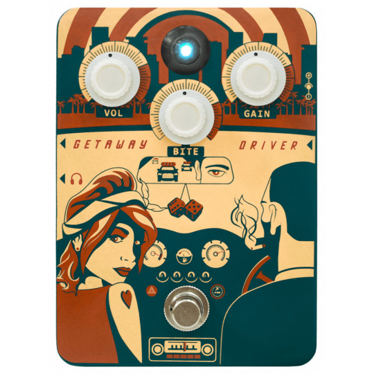 Pedal Overdrive Getaway Drive Orange