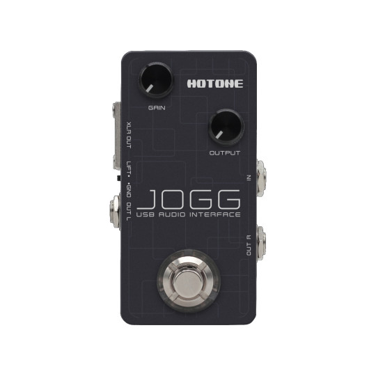 Interface de audio USB en formato pedal Hotone Jogg