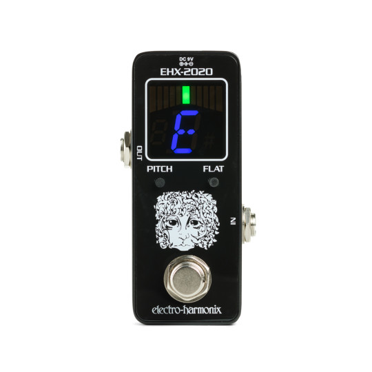 Pedal afinador cromático para guitarra y bajo Ehx Ehx-2020 Tuner Pedal