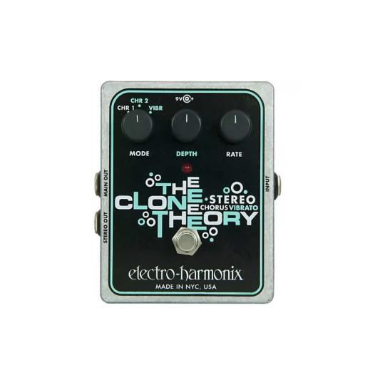 Pedal Chorus/Vibrato analógico Ehx Stereo Clone Theory