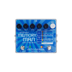 Pedal de delay y looper digital  Ehx Stereo Memory Man With Hazarai