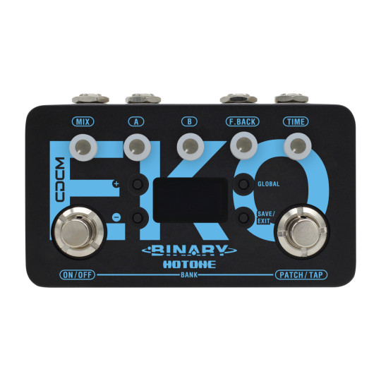 Pedal de efectos de delay Hotone Binary Eko