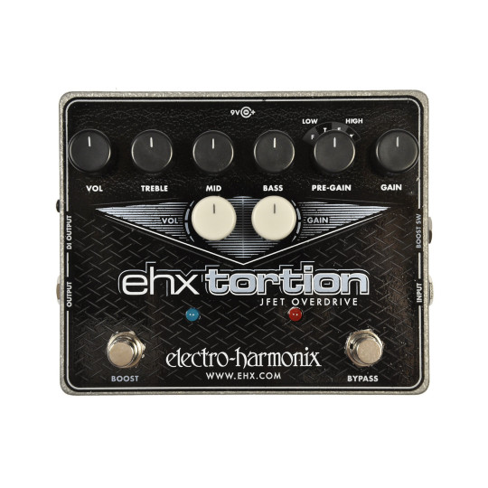 Pedal de preamplificación y saturación JFET Ehx Ehx Tortion