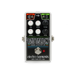 Pedal de preamplificación y saturación para bajo Ehx Nano Battalion