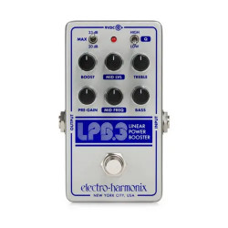 Pedal de preamplificación, booster + EQ Ehx Lpb-3