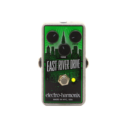 Pedal de saturación clásica Ehx East River Drive