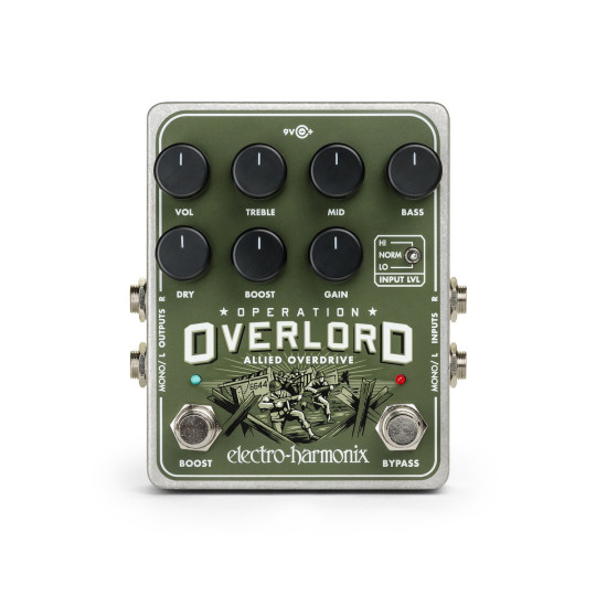 Pedal de saturación Ehx Operation Overlord