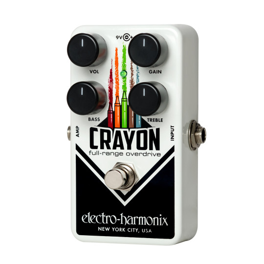 Pedal de saturación full-range Ehx Crayon