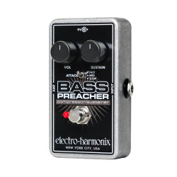 Pedal de sustain y compresión para bajo Ehx Bass Preacher