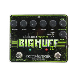 Pedal de sustain y distorsión para bajo edición Deluxe Ehx Deluxe Bass Big Muff Pi