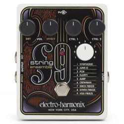 Pedal emulador de sonidos de orquesta de cuerda para guitarra Ehx String9