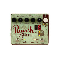 Pedal emulador de sonidos de sitar Ehx Ravish Sitar