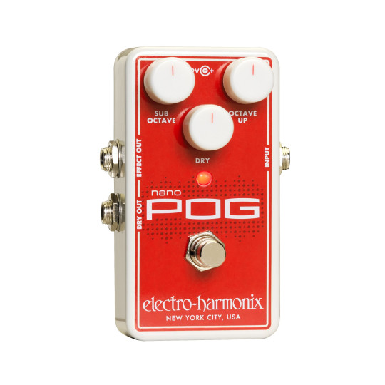 Pedal octavador polifónico Ehx Nano Pog