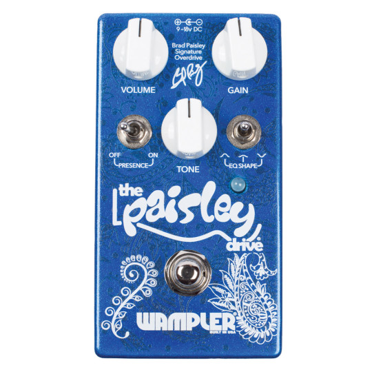 Pedal Paisley Drive Wampler Pedals