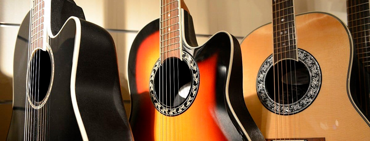 Tipos cuerpos de guitarra acústica